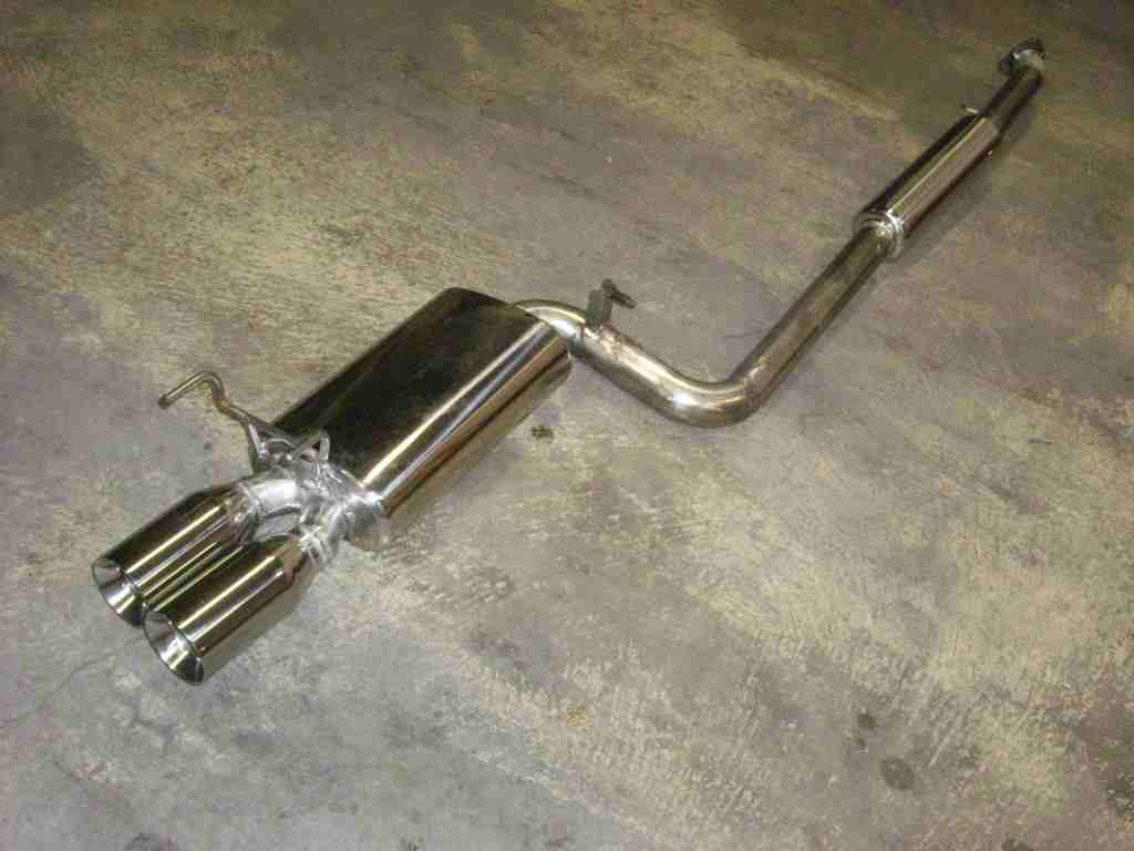 compleet RVS uitlaatsysteem